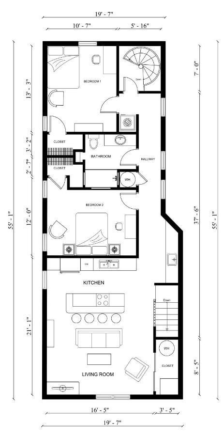 The Bentley Condotel, Heart Of Walkers Point With Garage, Yard Milwaukee Exterior photo